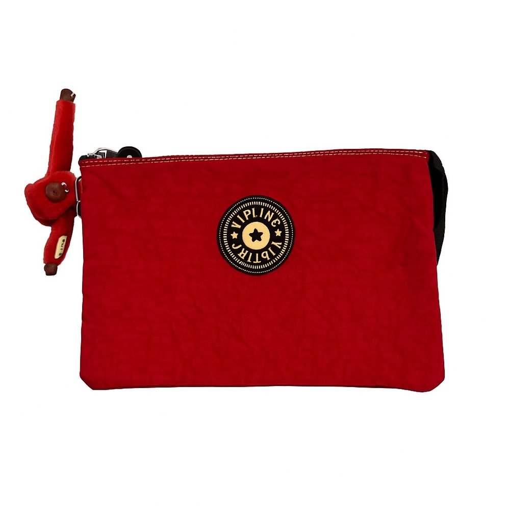 Kipling Bag Vintage Red Men’s Shave / Travel Bag Red w/ Monkey. Rare